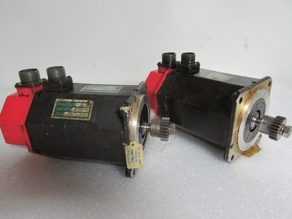 Fanuc AC Servo Motor AO6B-0313-B005 For Part-Repair Qty. 2