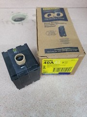 1 NEW QO340 Square D 3pole 40amp 240v Plug-In Circuit Breaker NEW