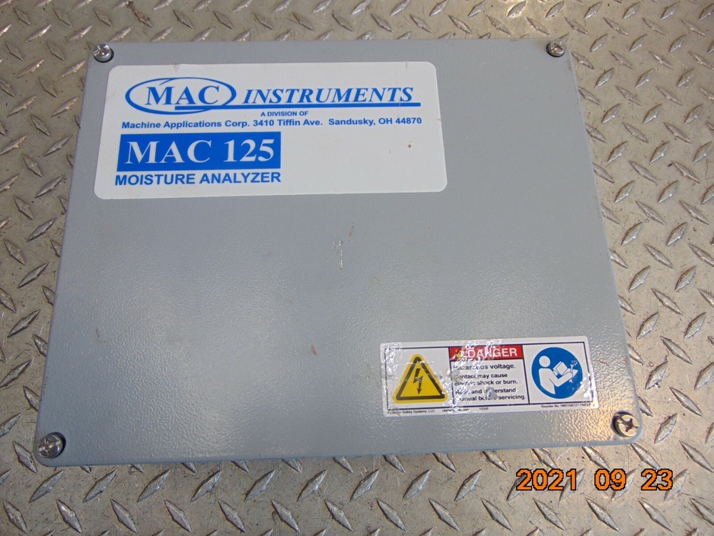 MAC INSTRUMENTS MOISTURE ANALYZER MAC 125