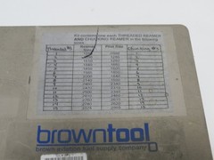 Brown Tool Aviation Tool Supply 30 Piece Reamer Set USA Hard Case Bat-PRK 30 Usd