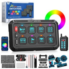 P1Y APP Wireless Remote Switch Panel Light Circuit Relay Box for Truck RV Marine