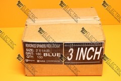 ASI 3″ 1/4-20 Sanding Drill Flap Wheel 3 Inch Disc 180 Grit Sand Paper Mop Abras