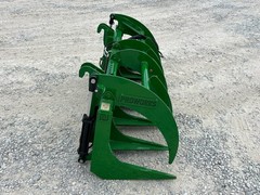 Proworks 72″ Root Rake Clam Grapple Attachment John Deere Compact Tractor Loader