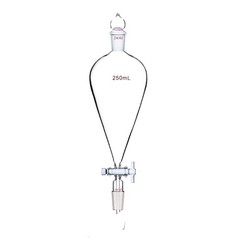 500ml Borosilicate Glass Separatory Funnel with PTFE Stopcock
