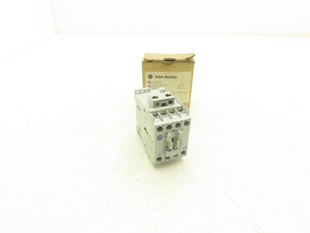 Allen Bradley 700-CF400KD Control Relay 110v 60Hz Coil 600vAC 25A 3Ph 4NO Ser A