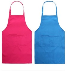 Kitchen Chef Bib Apron Cooking 2 Pockets Waterproof Butcher Catering Restaurant