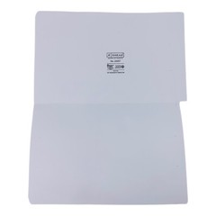 Smead White File Folders Legal Size End Tab w/ Extended Straight Cut Tab 50/Box
