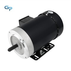 2 HP General Electric Motor 3 Phase 56C Frame 1800 RPM TEFC 230 / 460 Volt New
