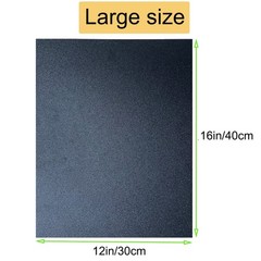 Quality 1/8″ Thick Black ABS Sheets – Smooth & Textured Finish, 2 Pack