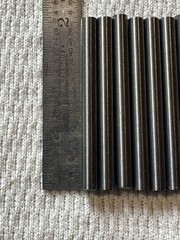 3/16 X 2 .1875 Carbide round Blanks Techmet Premium Carbide