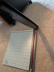 Boston 12″ Paper Trimmer #26912 Paper Guillotine Cutter Photography Made USA 90s