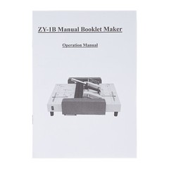 A3 Booklet Folding Binding Machine Paper Stapling Making Book Stapler Office 60W