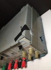 Tektronix CPS250 Triple Output Power Supply 0-20V 0.5A +5V 2A AS-IS