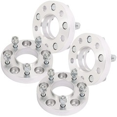 5x120mm Wheel Spacers 1 inch 25mm 12×1.5 Studs 72.56mm Compatible 128i 328i 4PCS