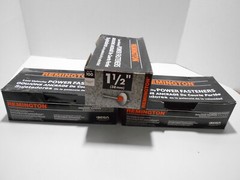 NEW Remington Lot of 3 Boxes Power Fasteners 1 1/2″ 38mm 77560 300 Total