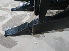 74 Inch skid steer MS Attachments root rake grapple Heavy Duty Cat Case Bobcat