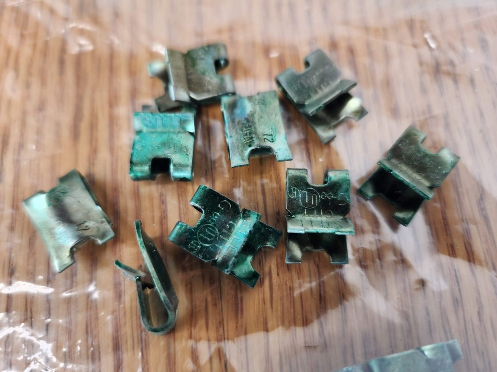 Steel City Green Grounding Clip GEE-B10 14-12 AWG Copper Aluminum – Qty 55