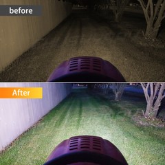 2 Ultra Brite Hi/Lo LED headlight bulbs Fit Kubota M4 M5040 M5140, M5640 tractor