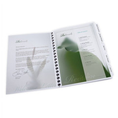 Office Depot Pre-Punched Index Dividers For Binding Comb Sets 9″ x 11″