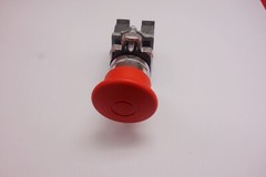 1PC Mushroom head Push-pull Emergency stop trigger action switch Fits XB4BT845