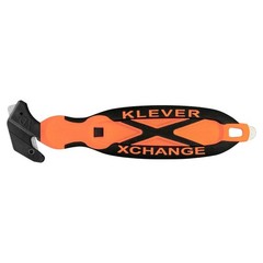 KLEVER KCJ-XC-65G Hook Cutter,CS Blade,Black/Orng Handle 812DJ8