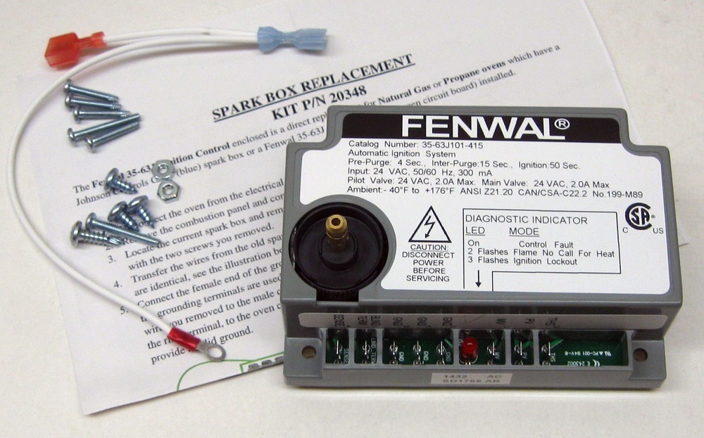 Spark Ignition Board for Blodgett 20348 44-1266 35-63J101-415 G770-MGC3