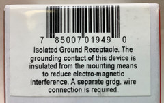 Pass Seymour TRIG8300-BLSP Tamper Resistant Surge Protective Receptacle 20A 125V