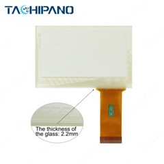 Touch Panel for AB 2711-T5A16L1 PanelView Standard 550 Screen with Front Overlay