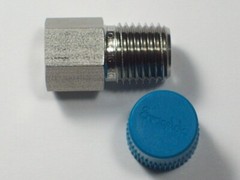 1 – Swagelok Stainless Steel Reducer, 1/4″ Male NPT x 1/8″ FNPT, SS-4-RB-2