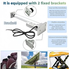 12V electric linear actuator with a load capacity of 330lbs/1500N US