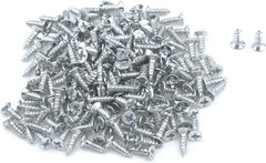 Pack of 40 Silver L Shape Bracket Joint Support Flat Plate Bracket Right Angle C