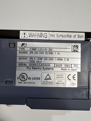 FUJI ELECTRIC FRNF25C1S-2U INVERTER 200-240 3 Phase In and Out, 0.125 HP *NNB*