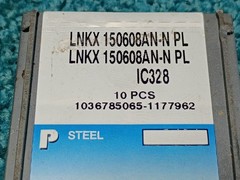 Iscar F45LN-D3.00 Tangential 3″ 45° Face Mill 1″AH With 10 New LNKX1506 Inserts
