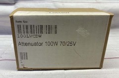 Lowell 100LVCDW 100W Attenuator 70/25V