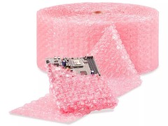 Pack of 4 Anti-Static Bubble Wrap&reg; Strong Bubble Roll – 1/2″, 12″ x 250