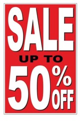 4 Less CO 24X36 Inch SALE up to 50 PERCENT off Poster Retail Business Store Wind