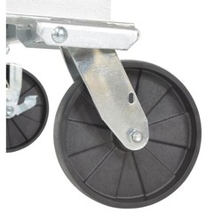 Portable Hopper, Steel, 1/2 Cu. Yd, 2000Lb., P-Hop-0.5