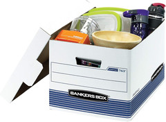 20 Pack Medium-Duty File Storage Boxes with Lift-Off Lid, Letter/Legal Size