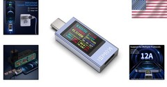 360w Usb C Tester Power Meter 430v 012a Typec Pd Tester Digital Multimeter Power