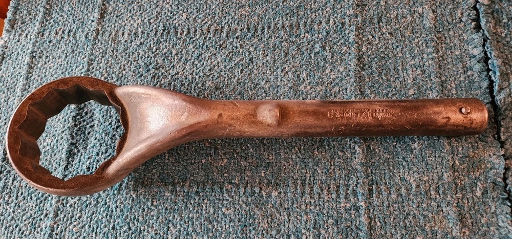 Blue-Point USA X-840, 2-5/8″ Offset Tubular Wrench 12-Point! Preowned! Marked.
