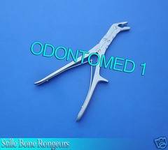 Stille Bone Rongeurs Double Action Orthopedic Surgery Angled Jaw 5 mm 9″