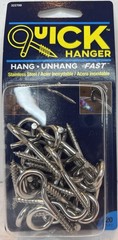 Quick Hanger—Open Screw Eyebolt—20pc Stainless Steel—NEW—SHIPS IN 24 HOURS—