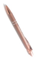 10ct Lot Misprint Metal Retractable Softex Stylus Pens: Rose Gold w/Rose Gold