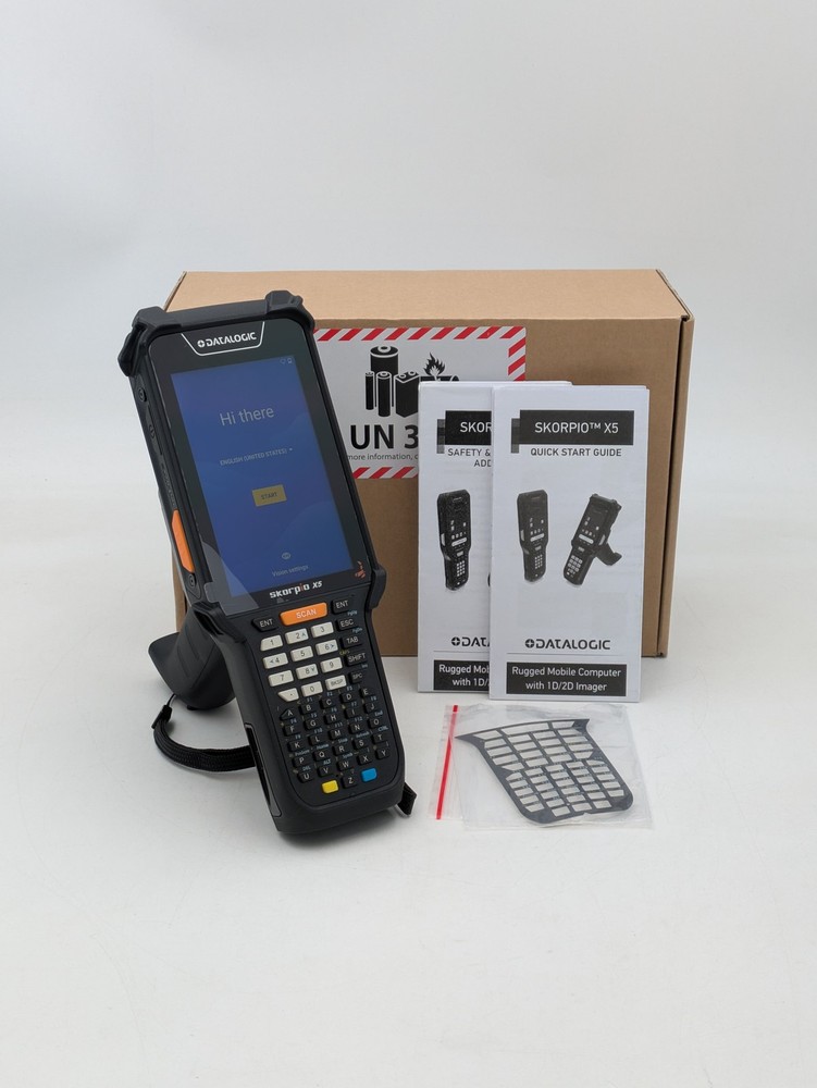 Datalogic SKORPIO X5 4.3″ Display Rugged Mobile Barcode Scanner | 943500050
