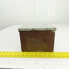 Hoffman A-10N86 10″ x 8″ x 6″ Steel Electrical Enclosure W/Backplate Type 1