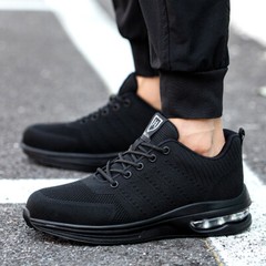 Men’s Sneakers Indestructible Safety Work Shoes steel toe boots Breathable 7-13