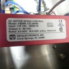 Killark Explosion Proof Enclosure 120VAC to 90VDC Motor Speed Controller, Switch