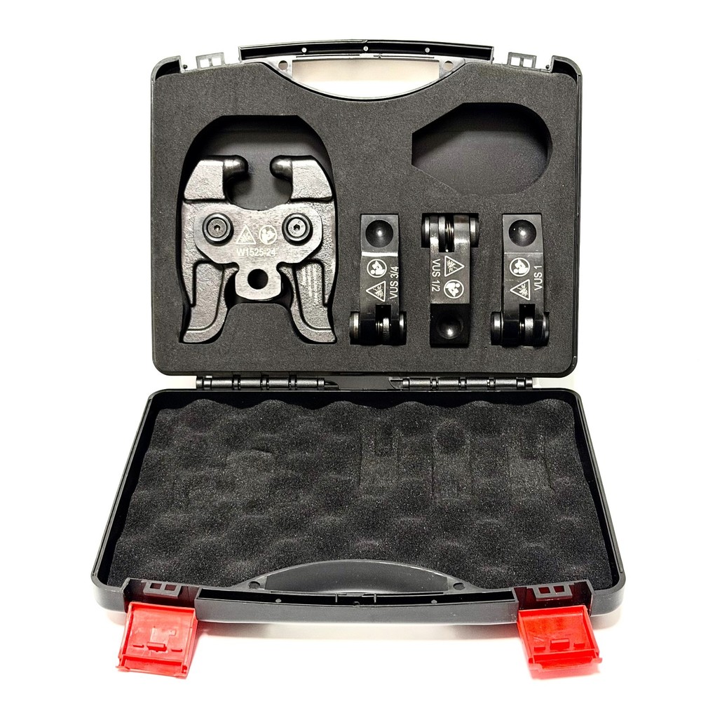 For milwaukee M12 press jaws 2473 Universal Crimping Jaw Ring Set 1/2 3/4 1″