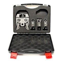 For milwaukee M12 press jaws 2473 Universal Crimping Jaw Ring Set 1/2 3/4 1″