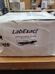Labexact LECT5-032 Extraction Thimble, Dia 43X130mm, Pk22. FreeShipL48